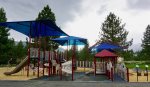 Mammoth Lodging Sunrise 1- Picture of Mammoth Creek Park Located Walking Distance from Condo
